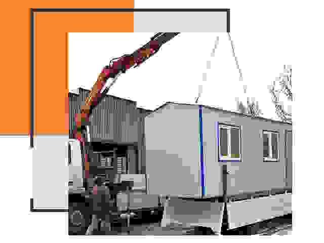 Перевозка бытовок в Новороссийске
