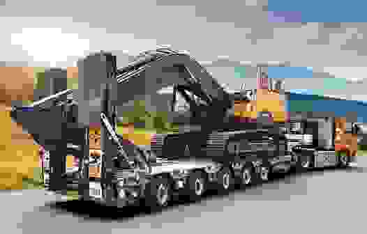 Негабаритная перевозка с учетом высоты в Новороссийске
